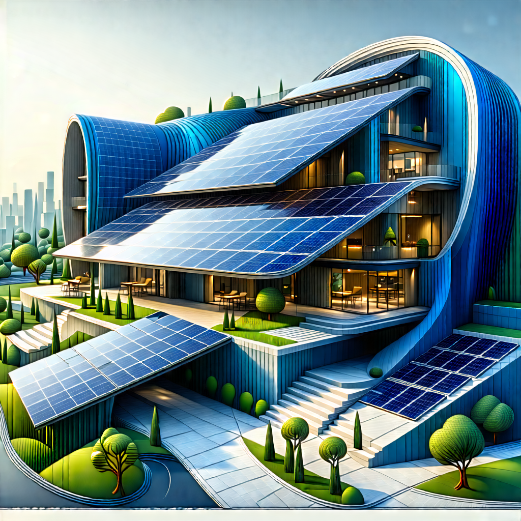 Tech Etching: Innovative Renewable Energy Design With Drawing Large,