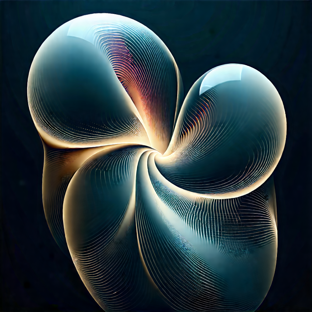 Abstract Fractal Art: Abstract interpretation of magnetic fields