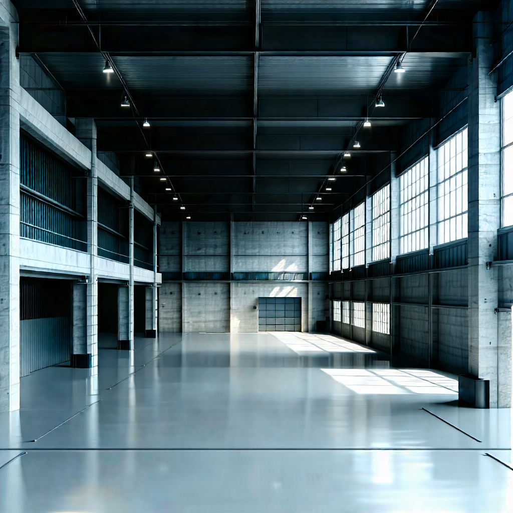 Urban Graphic Design: Converted Warehouse With Minimalist Design With Black White