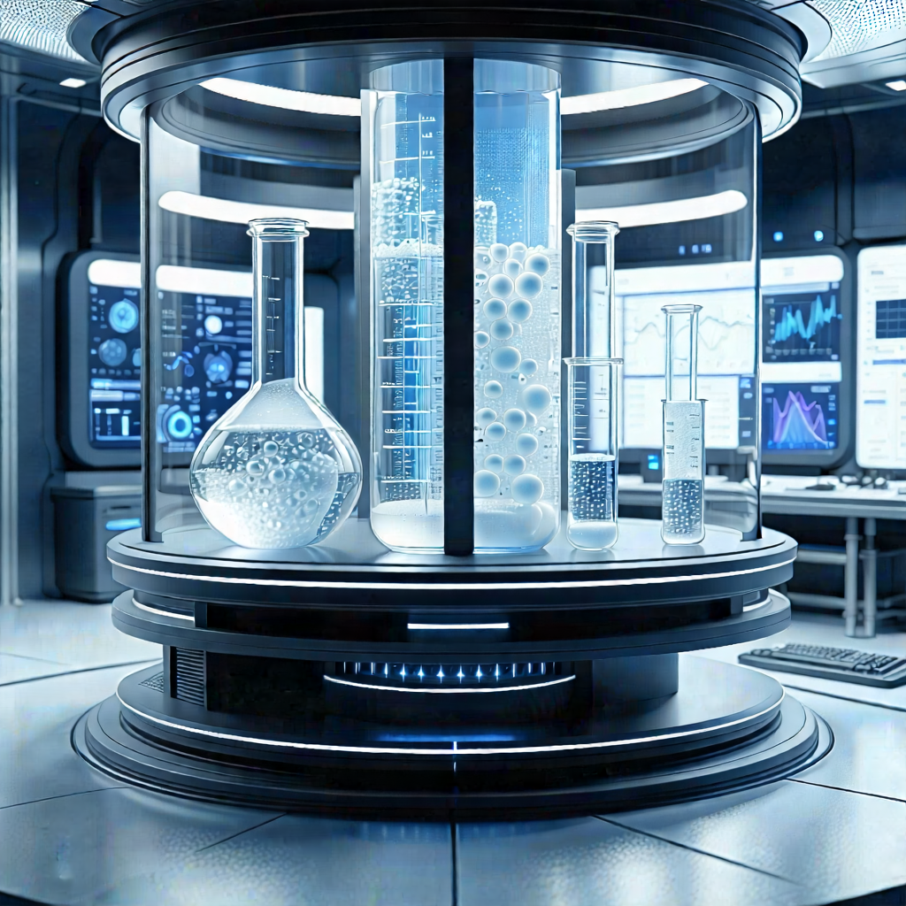Tech 3D Render: (futuristic:1.25) research laboratory