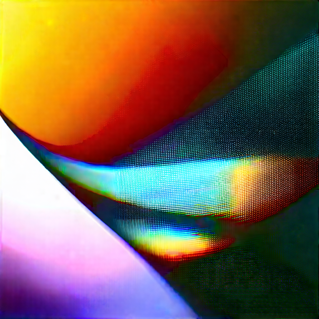 Abstract Food Photography: Abstract interpretation of light refraction