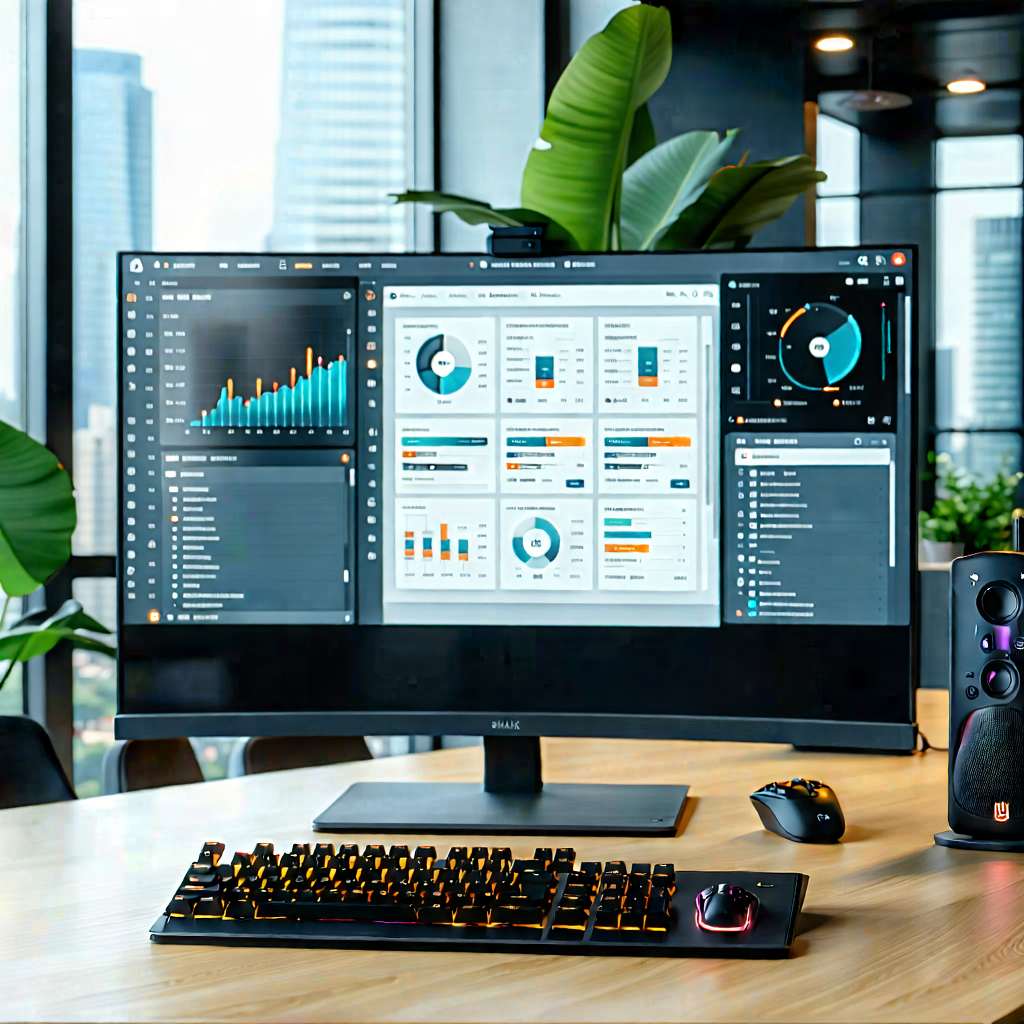 Tech Product Photography: Entertainment technology in tech office