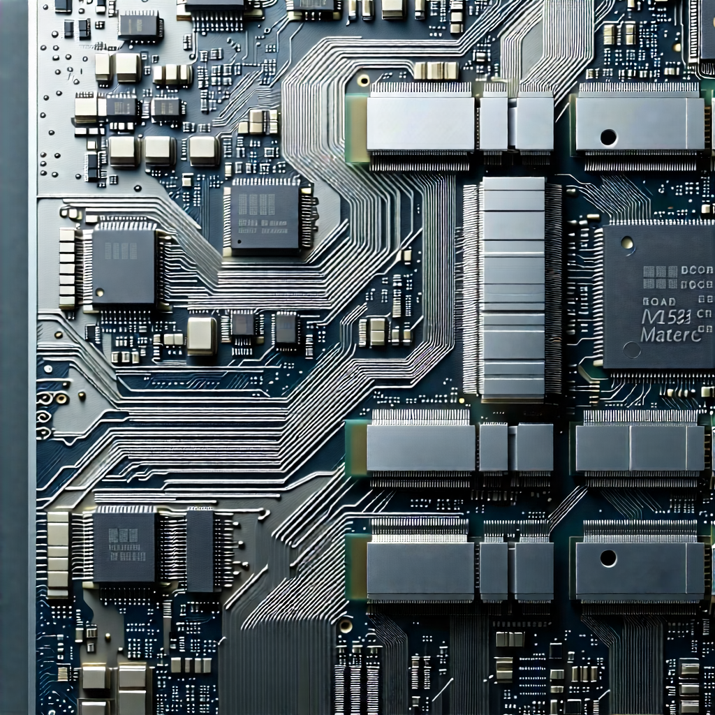 Tech Etching: Close-up of memory module