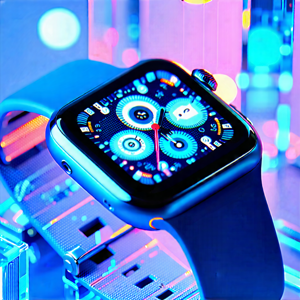 Tech Lithograph: Smart watch with holographic display