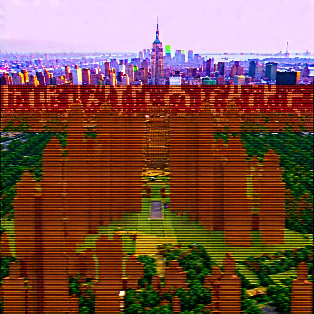 Urban Editorial Photography: Aerial view of central park