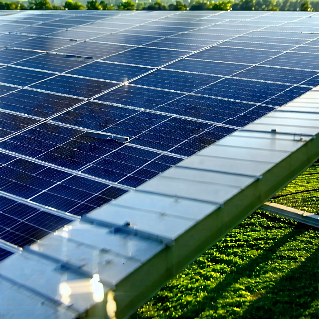 Tech Tilt-shift Photography: Innovative Renewable Energy Design With Large Solar