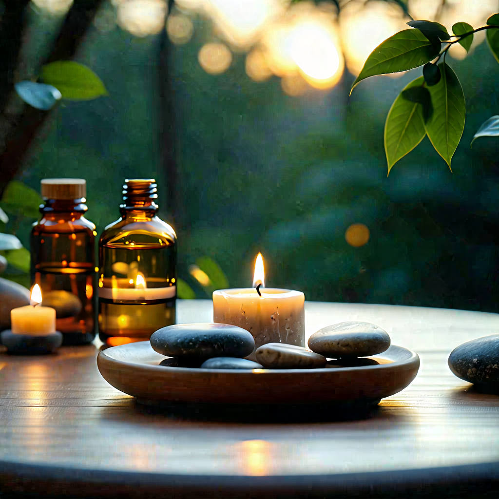 Lifestyle Cinema 4d: Wellness Scene With Aromatherapy With Image, There