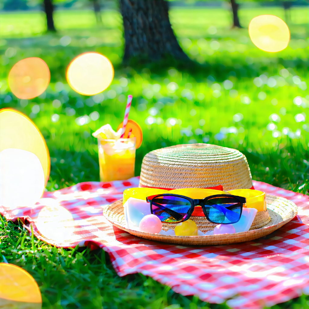 Lifestyle Product Photography: Summer Picnic During Spring With Image, There