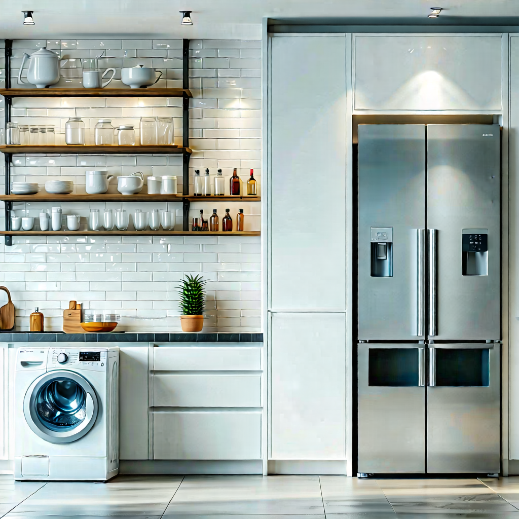 Tech Architectural Photography: Innovative Smart Appliance Design With Kitchen Large