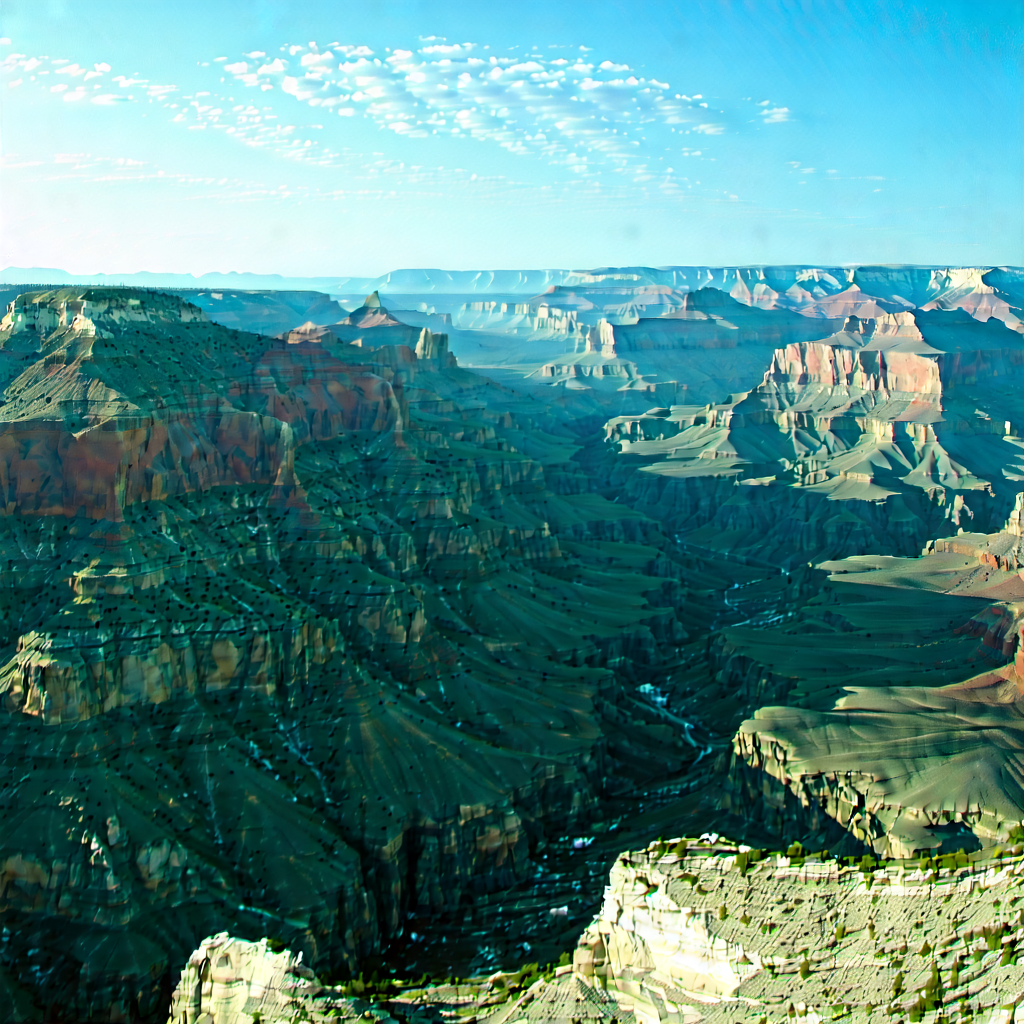 Nature Tilt-shift Photography: Aerial View Of Canyon System With Breathtaking View