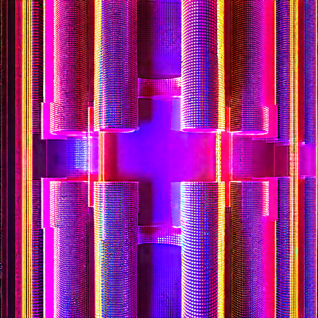 Abstract Infrared Photography: Evolution represented through repeating patterns