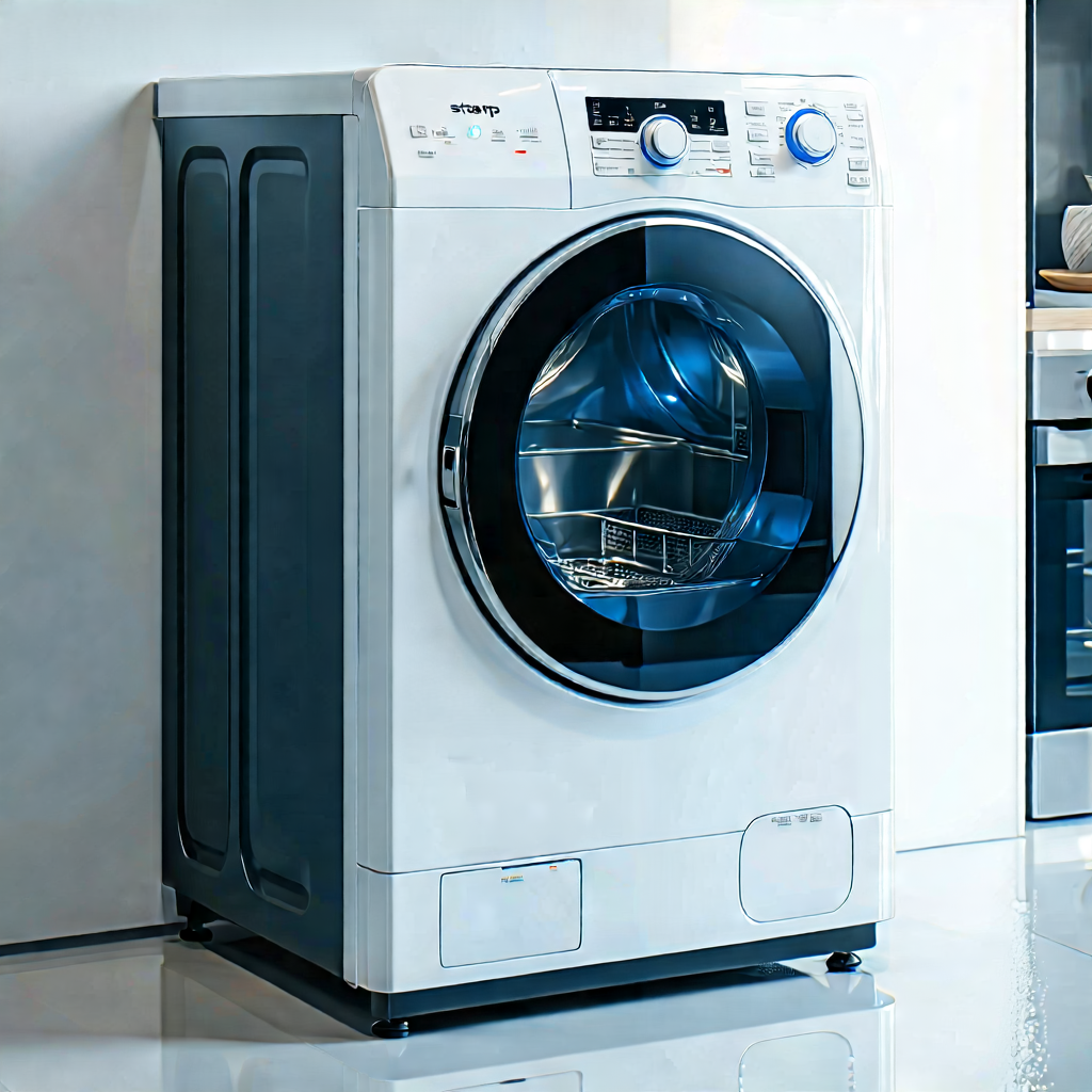 Tech Lithograph: Innovative Smart Appliance (design:1.41) With White Washing