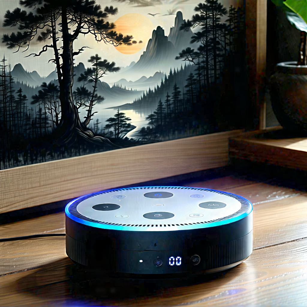 Tech Charcoal Drawing: Smart Home (device:1.49) With Streaming Content With Black Amazon