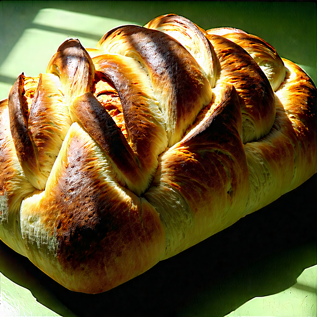 Lifestyle Cinema 4d: Artisanal Bread Prepared With Fresh Ingredients With Large Loaf