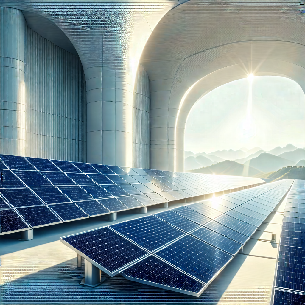 Tech Etching: Innovative Renewable Energy Design With Large Solar