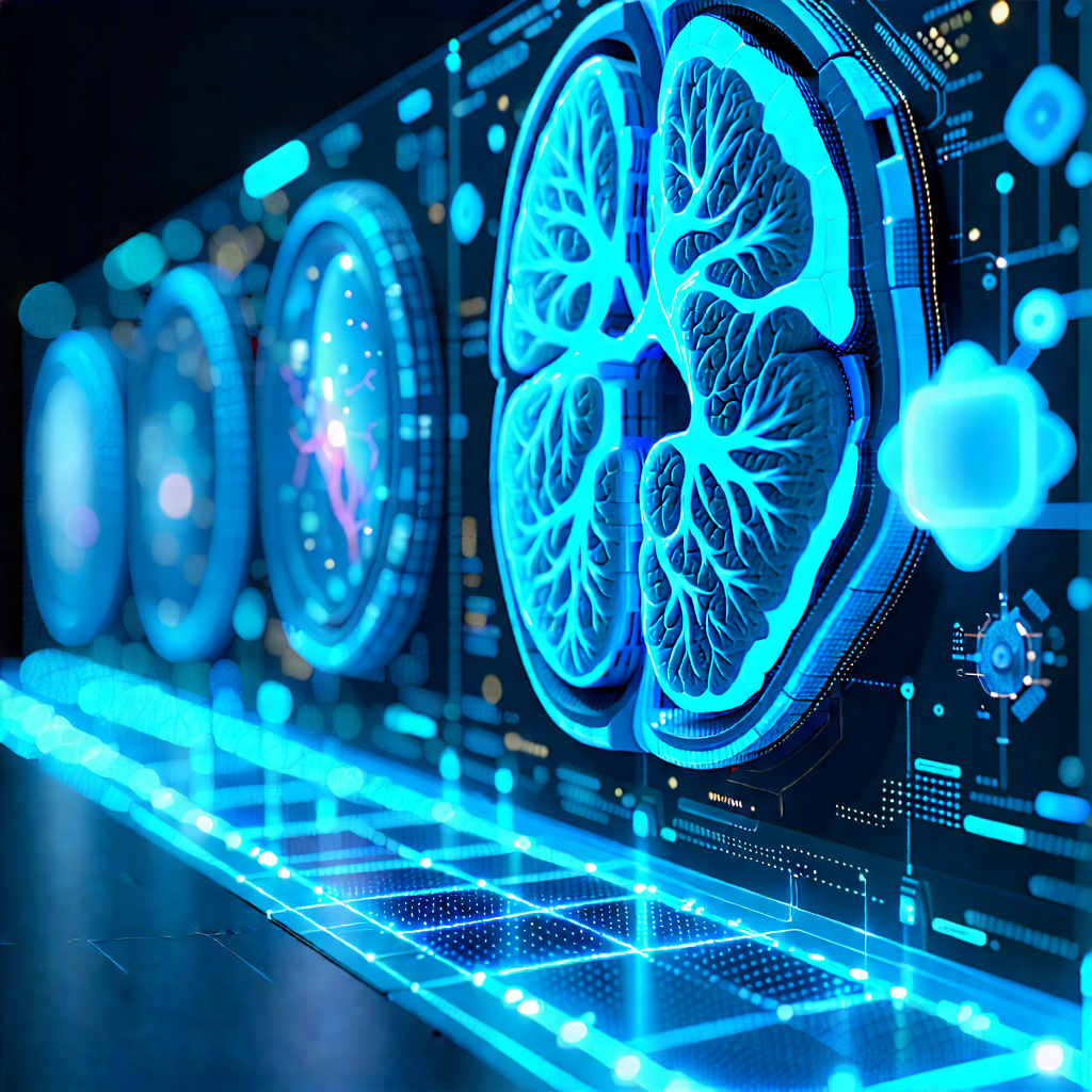 Tech Voxel Art: Innovative medical technology design
