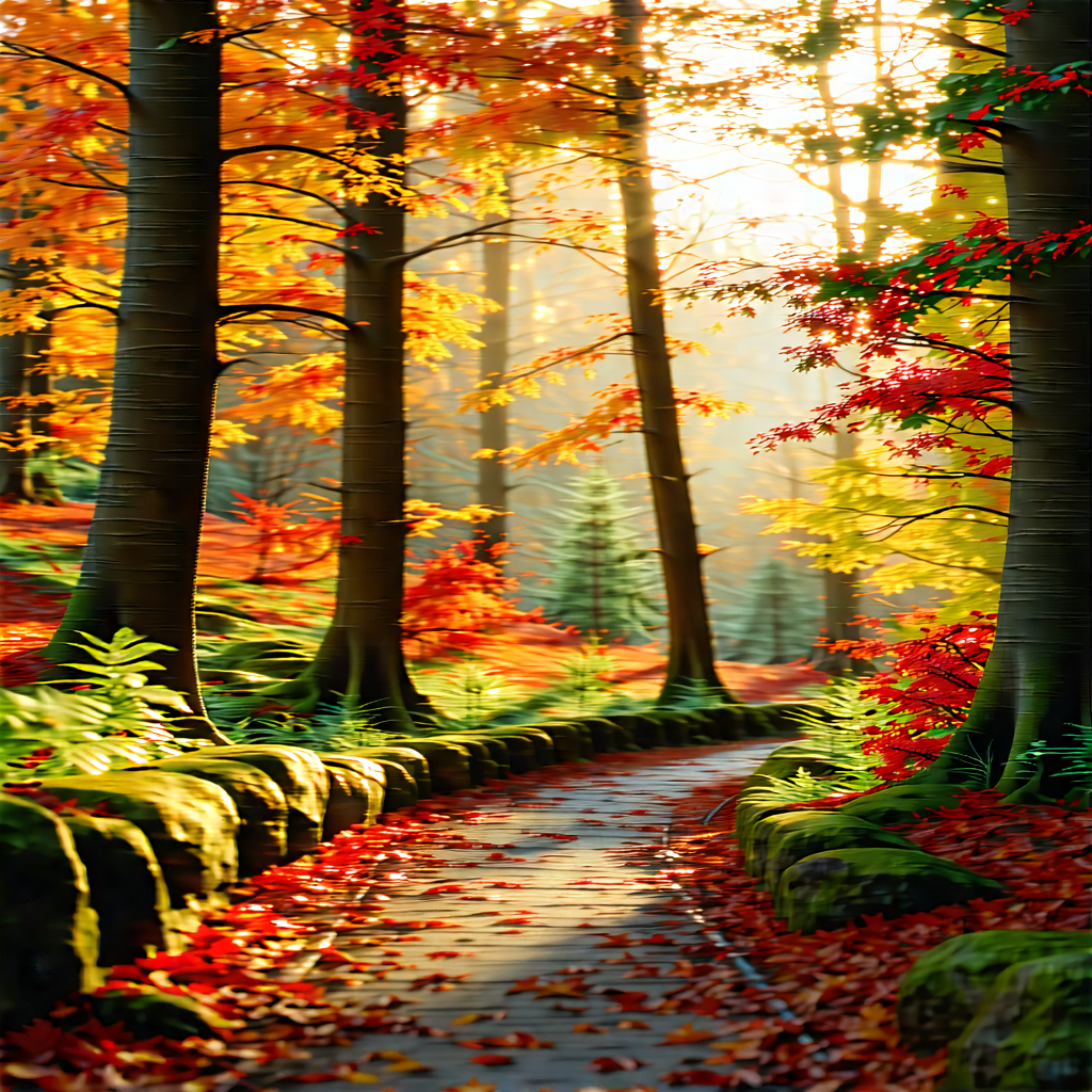 Lifestyle Architectural Photography: Autumn Hike During Holiday Season With Beautiful Forest