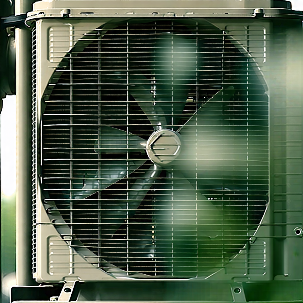 Tech Stock Photography: Close-up Of Cooling System With Large Shown