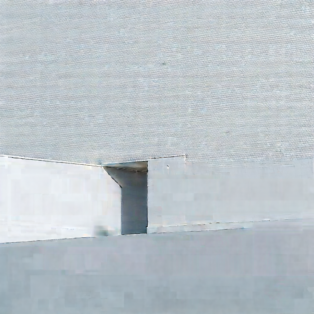 Abstract Infrared Photography: Minimalist Study With Negative Space With Large White