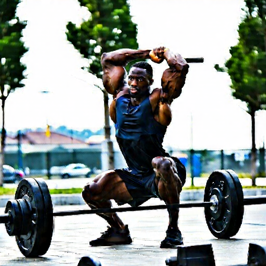 Lifestyle Editorial Photography: Strength training in outdoor space