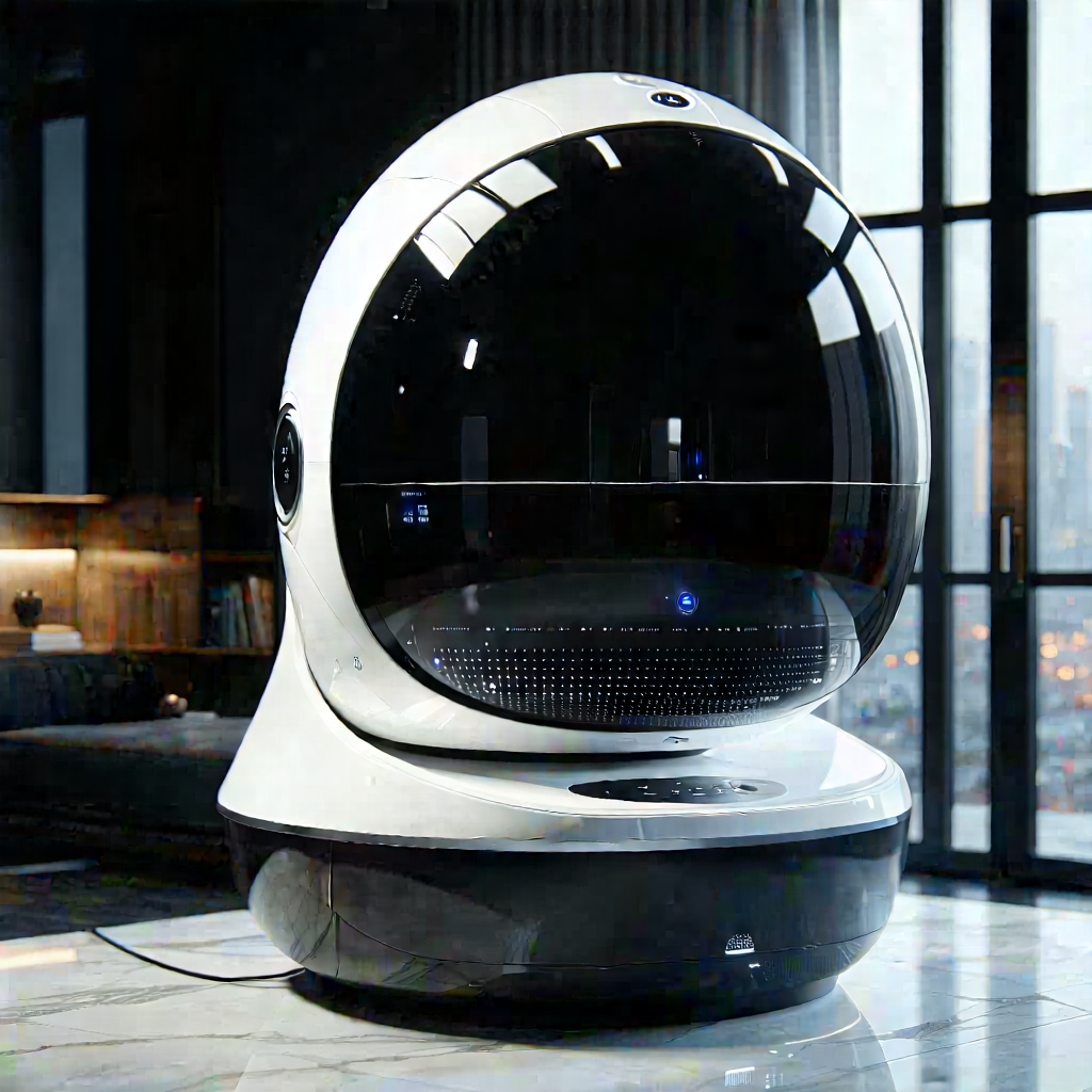 Tech Product Photography: Futuristic smart home