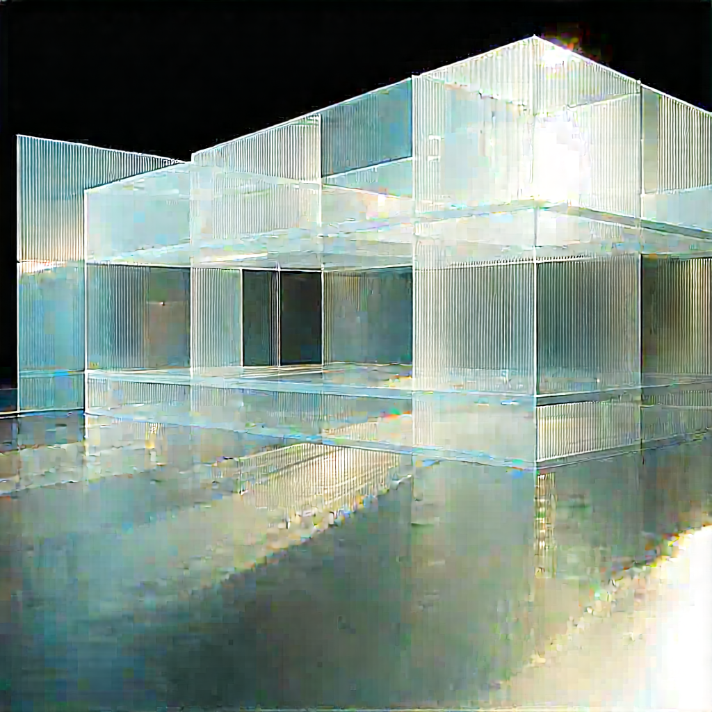 Abstract Geometric Design: Translucent structure