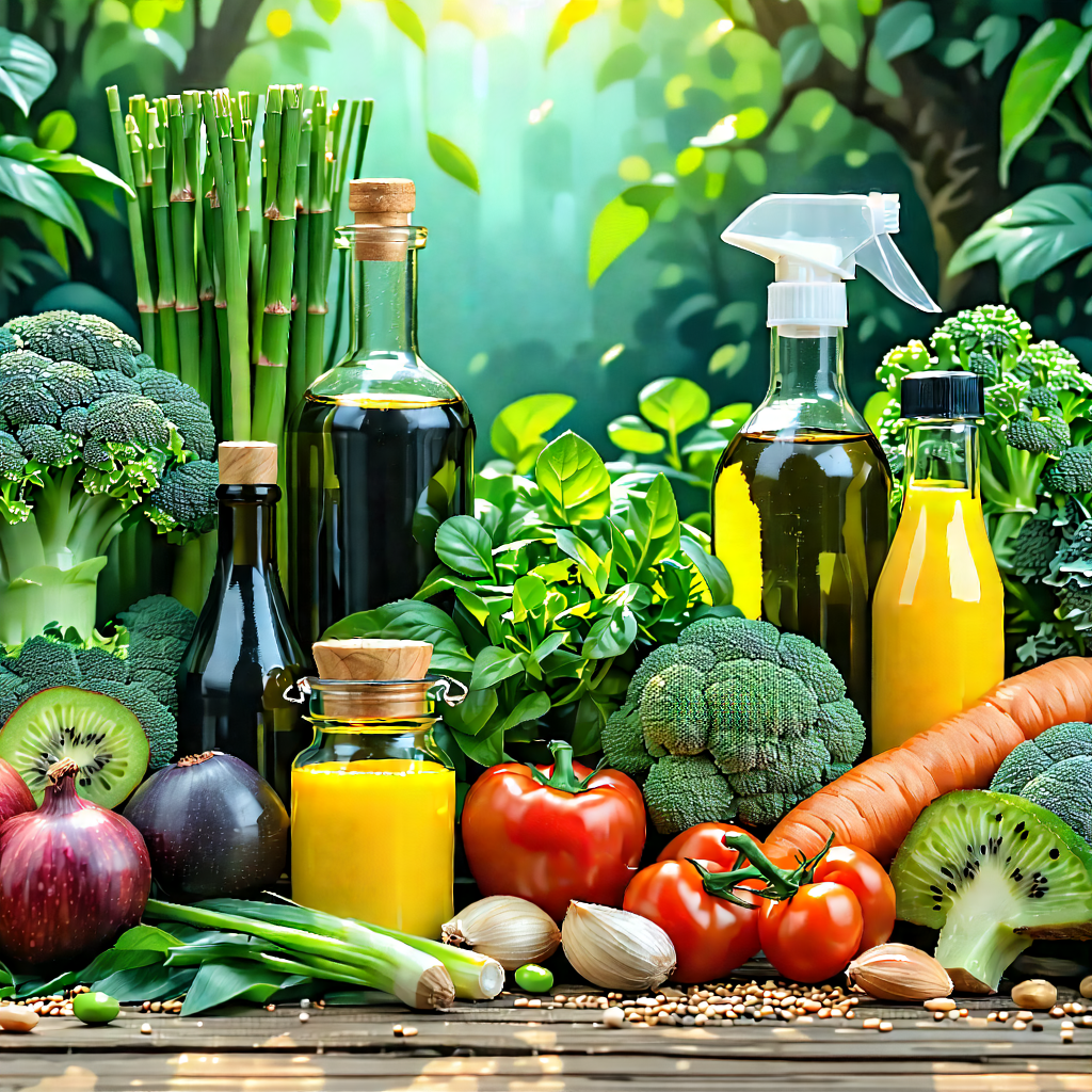 Lifestyle Hdr Photography: Wellness Scene With Healthy Food With Table Filled