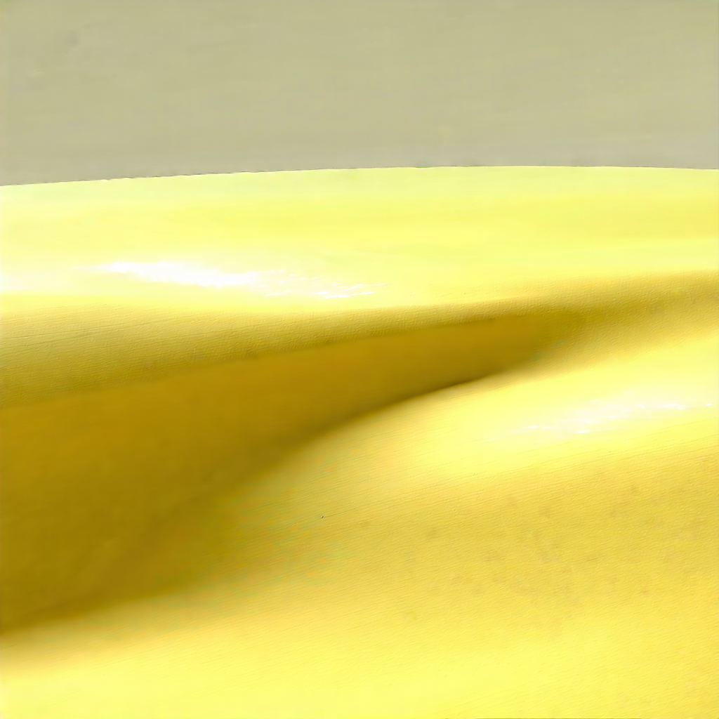 Nature Unreal Engine: Glacier In Winter Snow With Yellow Surface,