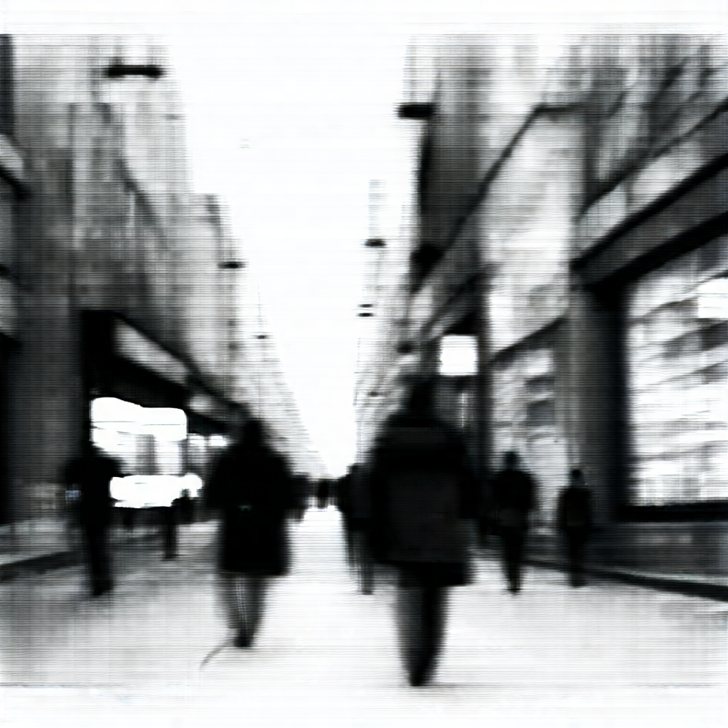 Urban Pencil Sketch: Urban street (art:1.42) viewing scene