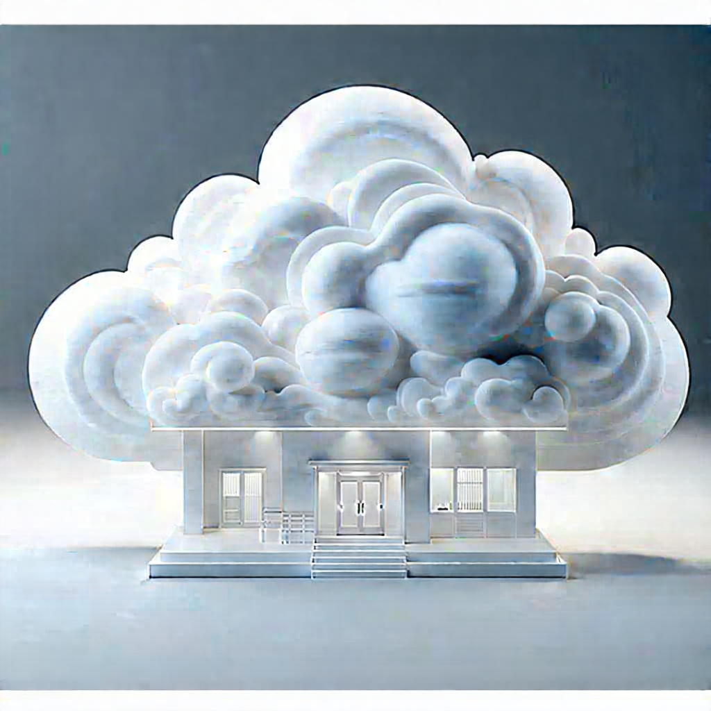 Tech Product Photography: Cloud Computing Visualization With White House