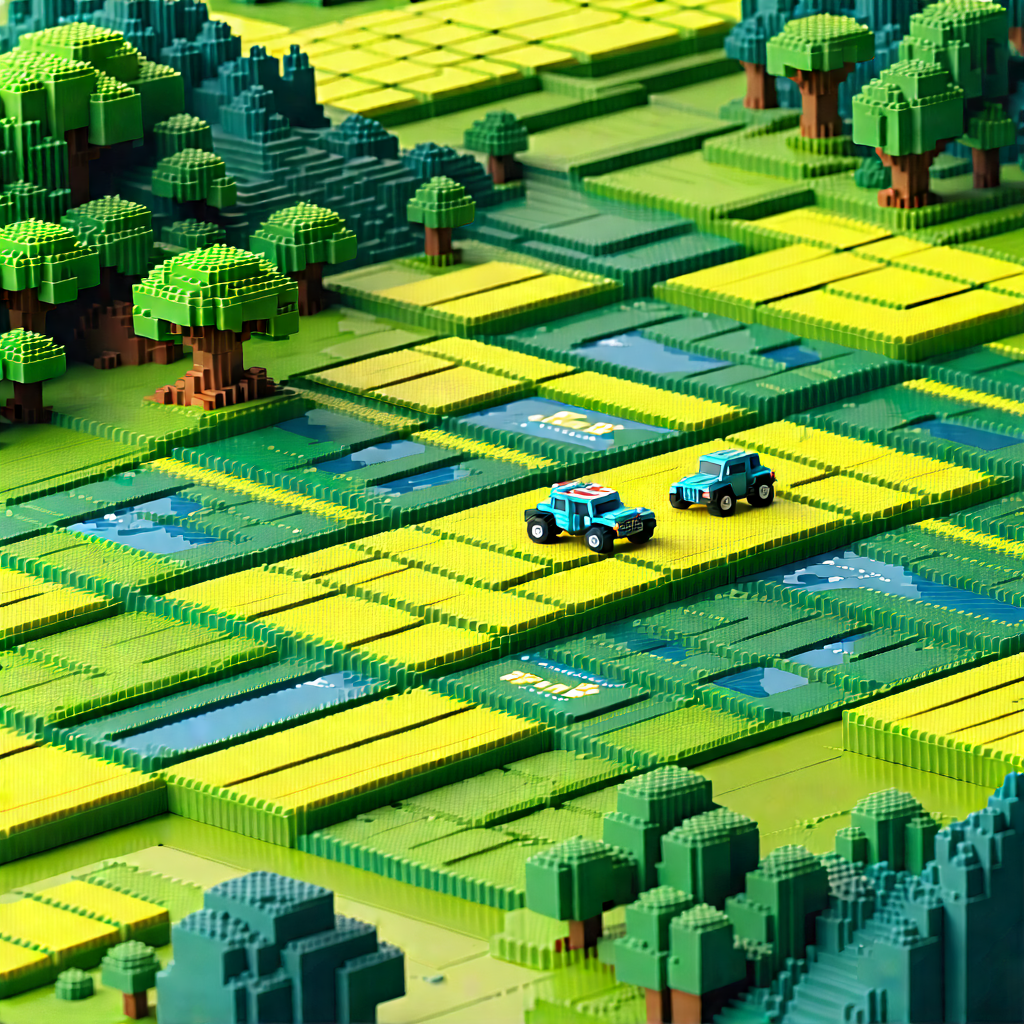 Tech Voxel Art: Educational technology in field deployment
