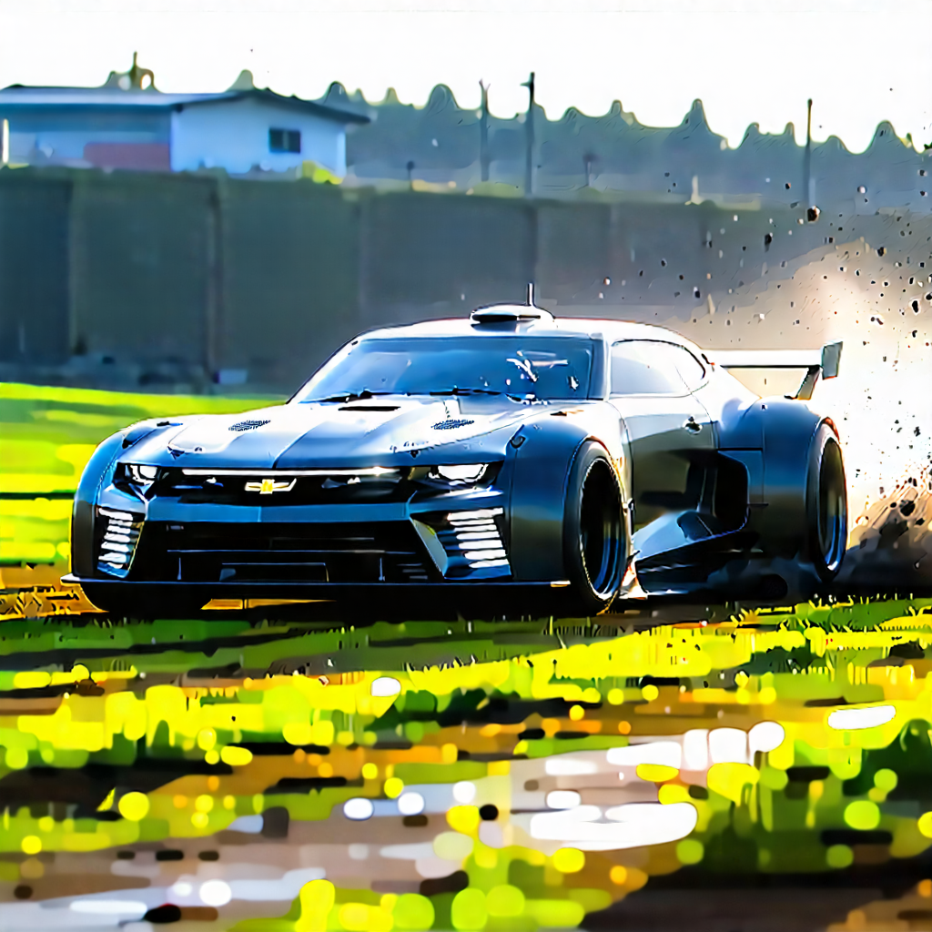 Tech Blender Artwork: Automotive Technology In Field Deployment With Black Racing