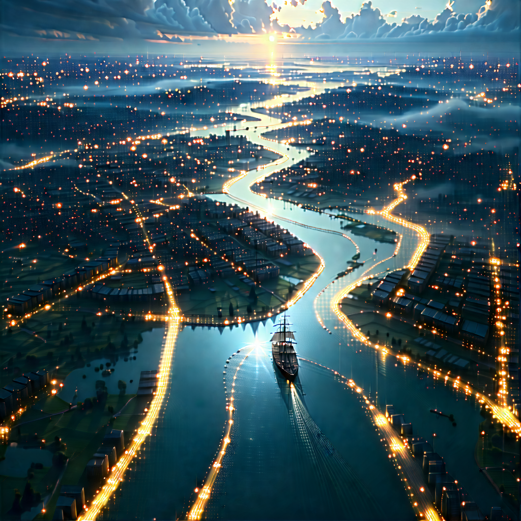 Tech Aerial Photography: Big Data Visualization With Beautifully Drawn