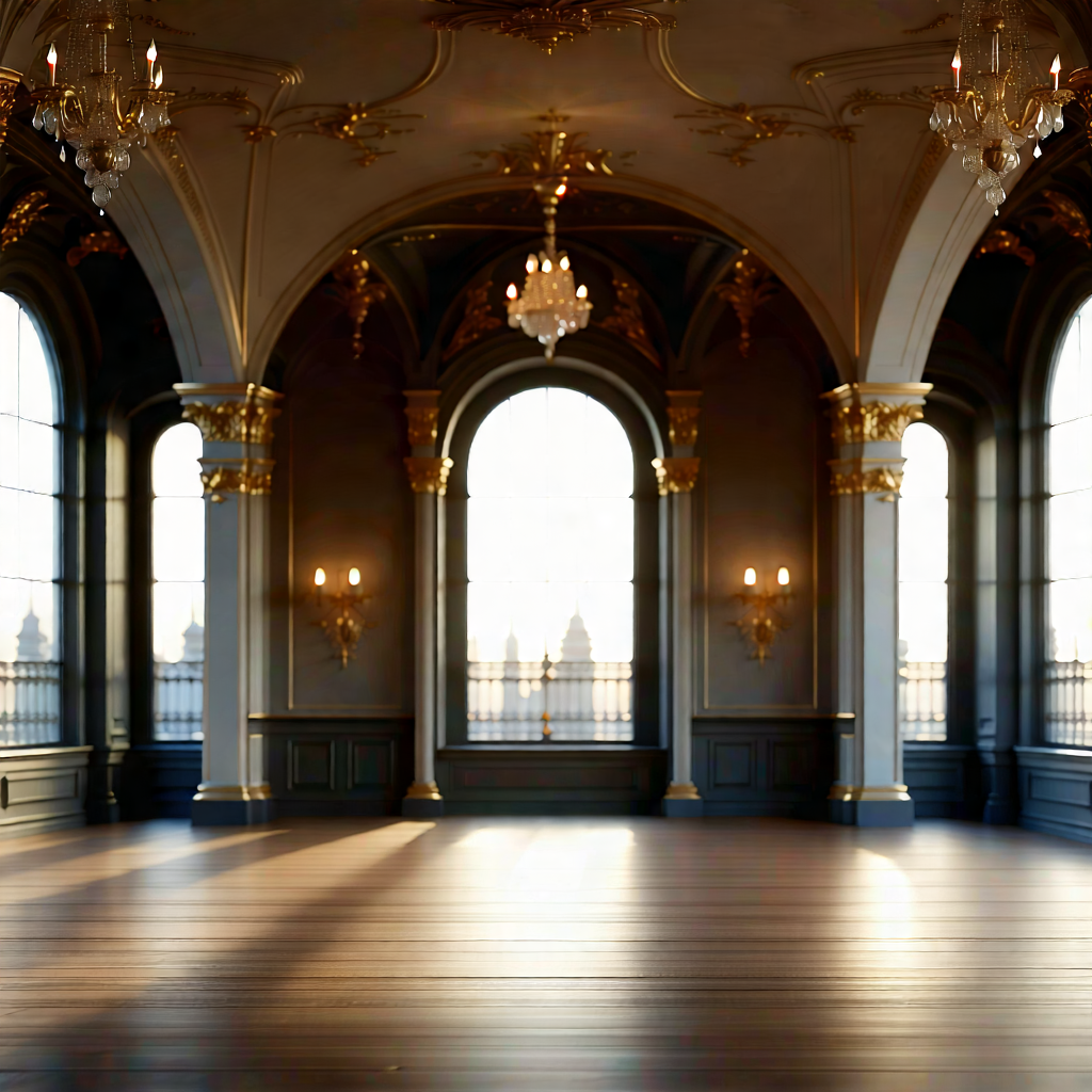 Urban Professional Photography: Urban Loft With Ornate Details With Large, Ornate