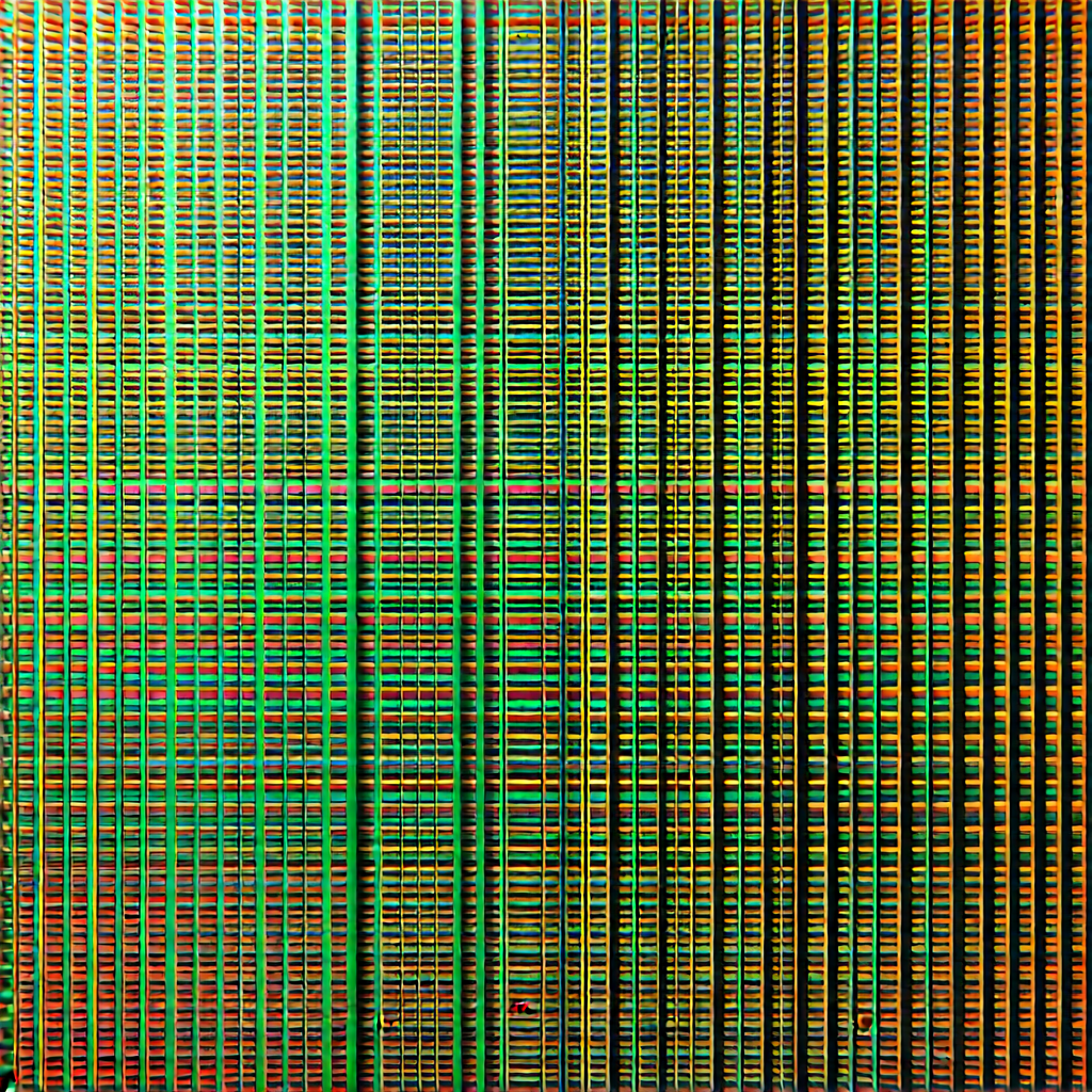 Abstract Macro Photography: Balance represented through repeating patterns