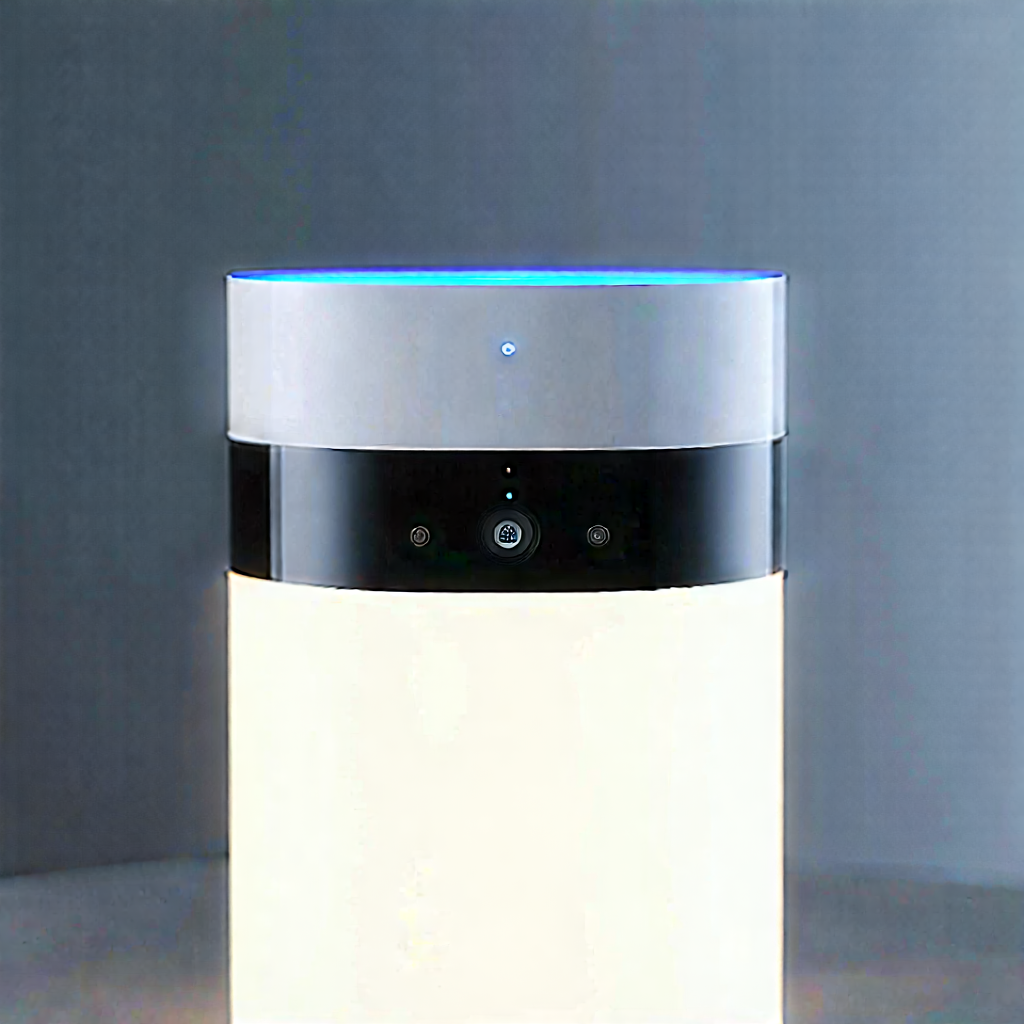 Tech Product Photography: Smart home device with user interface