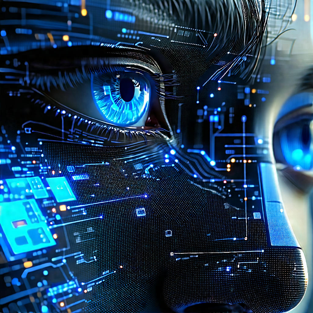 Tech Professional Photography: Digital transformation visualization