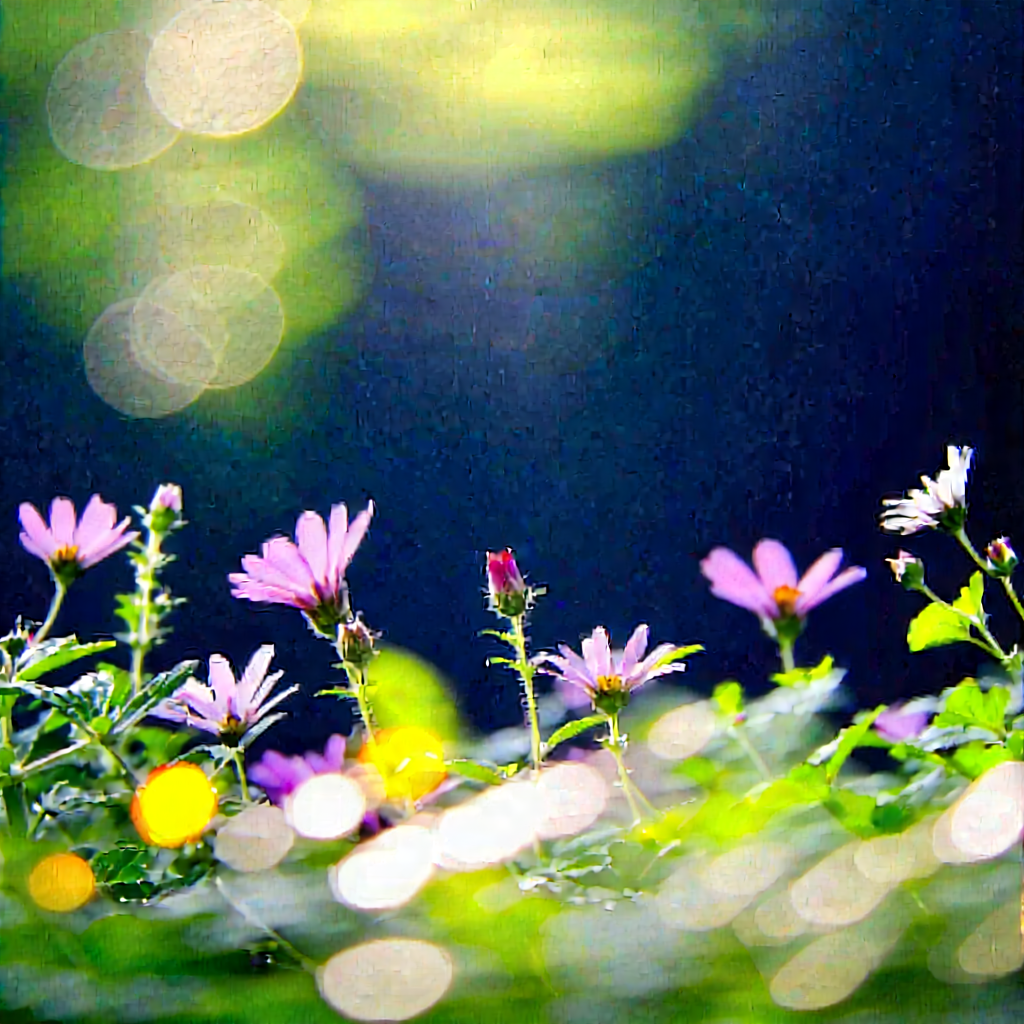 Nature Macro Photography: Wildflowers in natural setting