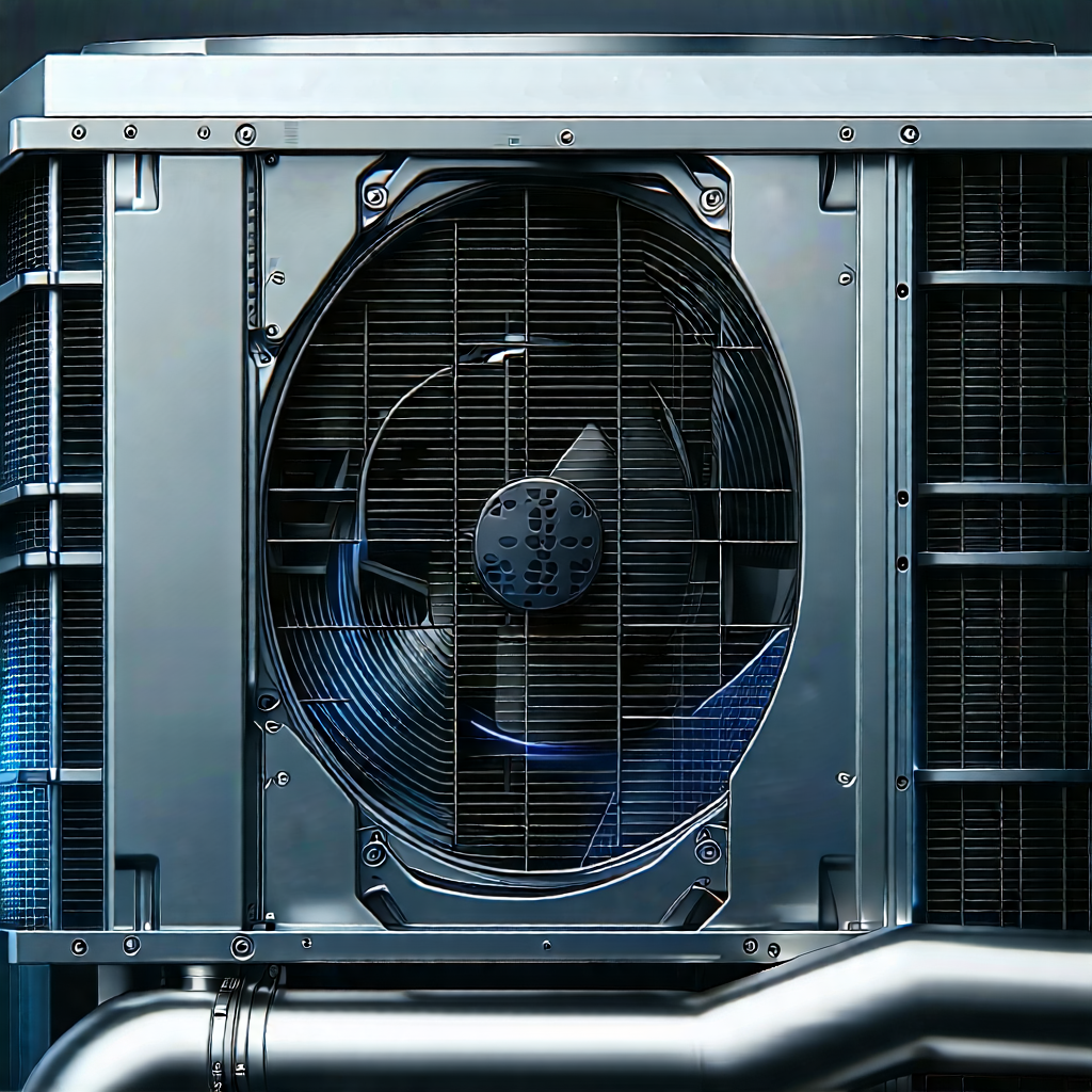 Tech Matte Painting: Close-up of cooling system