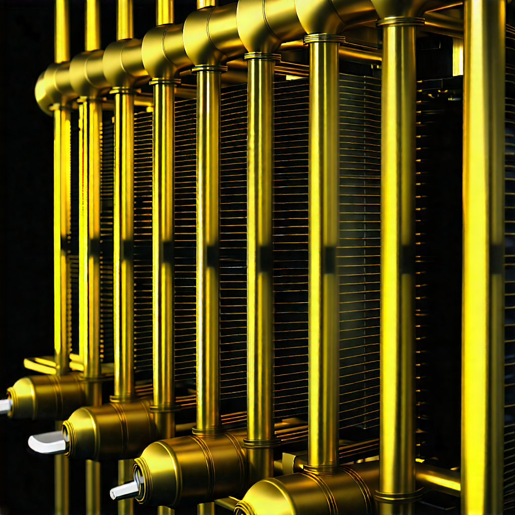Tech Commercial Photography: Close-up of cooling system