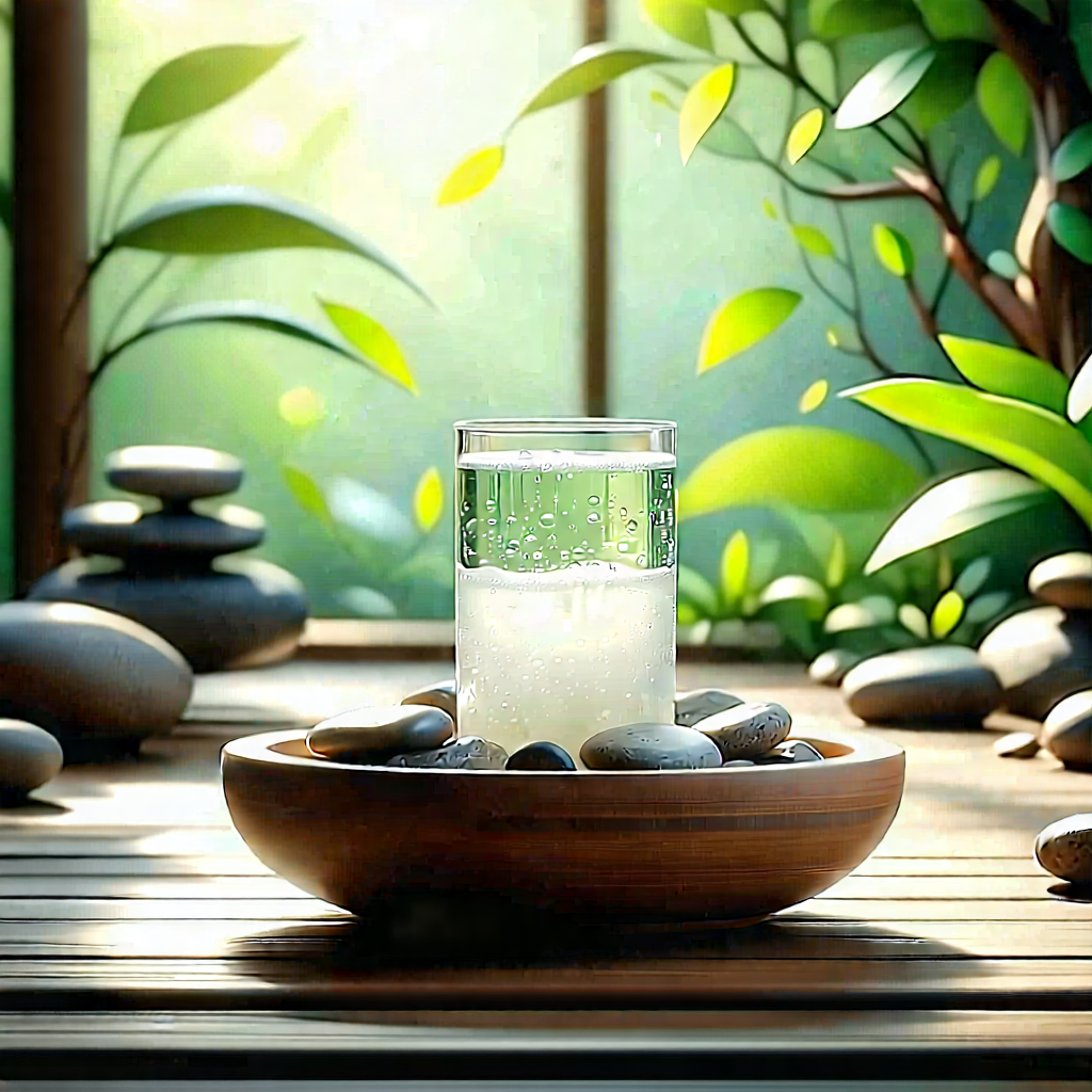 Lifestyle Tilt-Shift Photography: Wellness scene with natural lighting