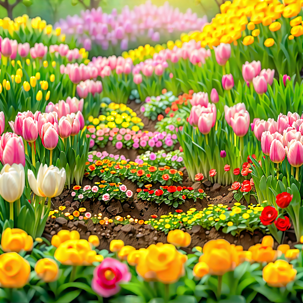 Lifestyle Hdr Photography: Spring gardening during festival time