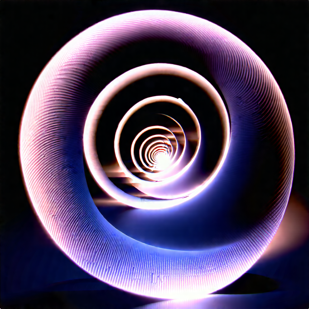 Abstract Hdr Photography: Spirals with diffuse (lighting:1.26)