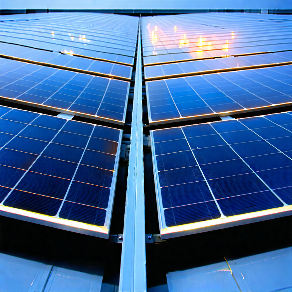 Tech Editorial Photography: Innovative Renewable Energy Design With Large Building