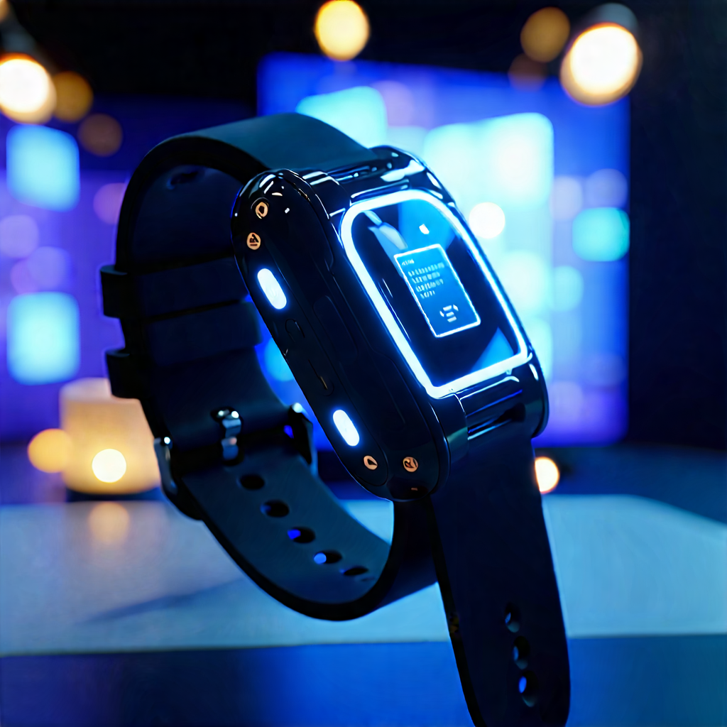 Tech Concept Art: Innovative wearable device design