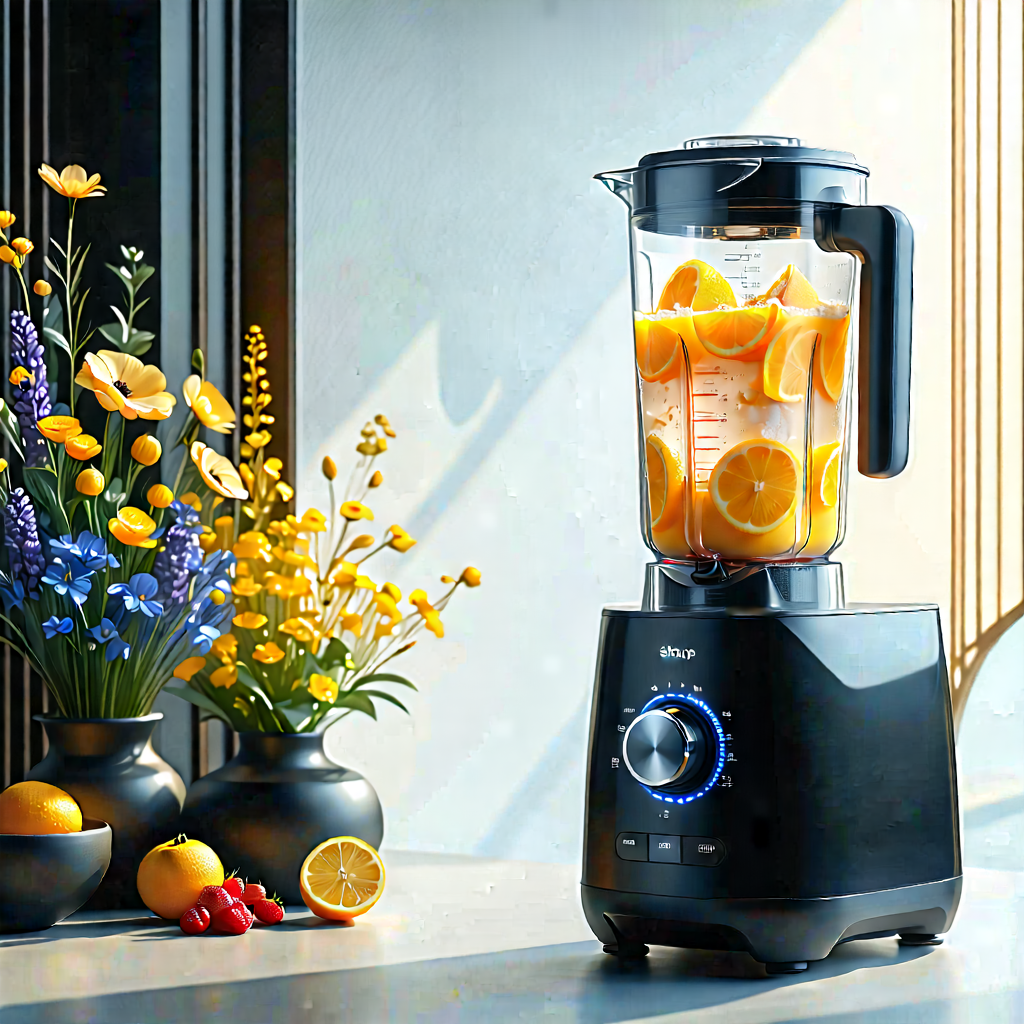 Tech Blender Artwork: Innovative Smart Appliance Design With Blender Filled