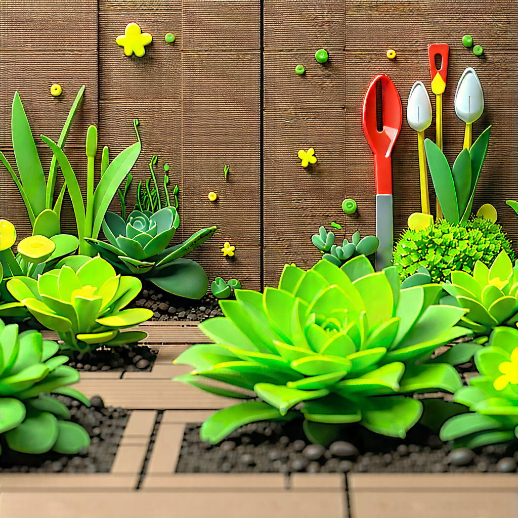 Lifestyle Technical Illustration: Spring Gardening During Spring With Garden Variety