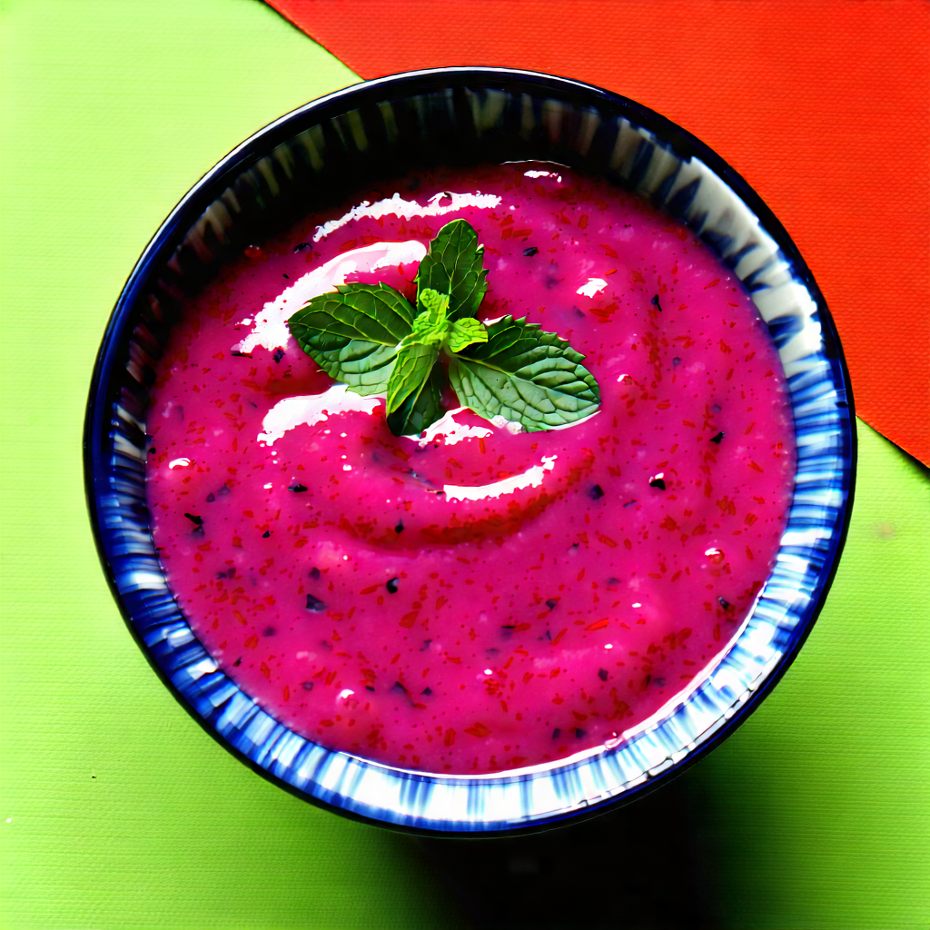 Lifestyle Macro Photography: Smoothie Bowl Prepared With Vibrant Colors With Bowl Filled