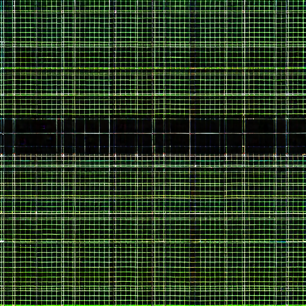 Abstract Professional Photography: Grid system with dramatic contrast