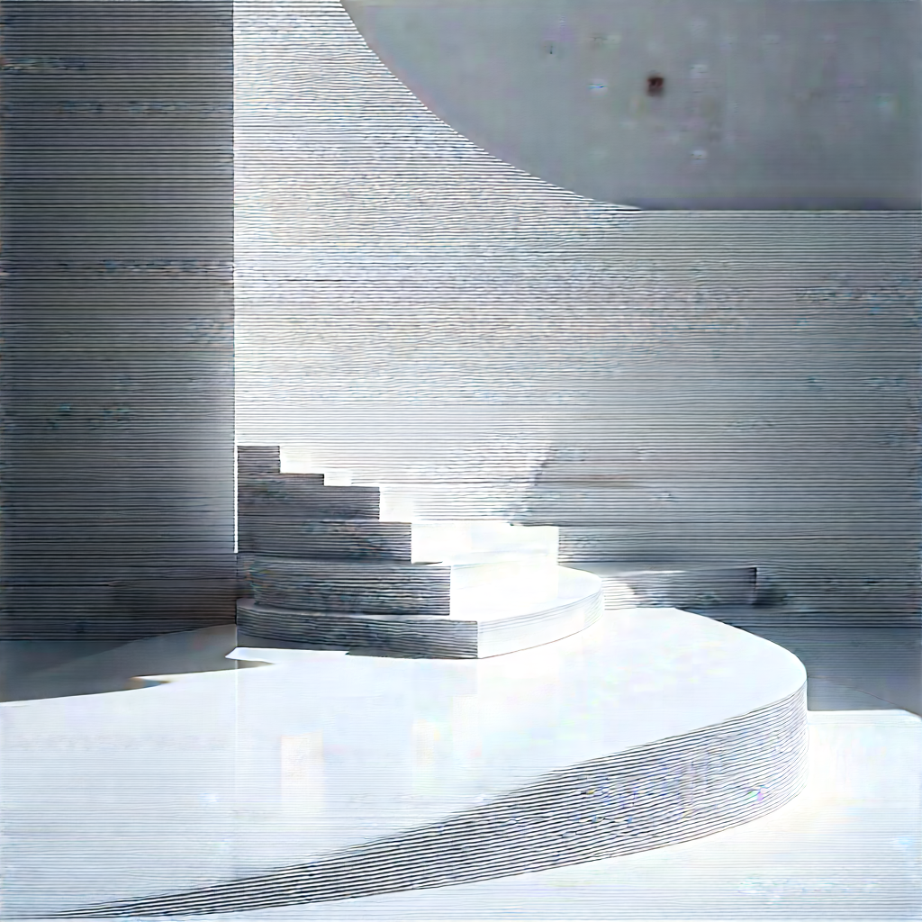 Abstract Infrared Photography: Minimalist study with single line